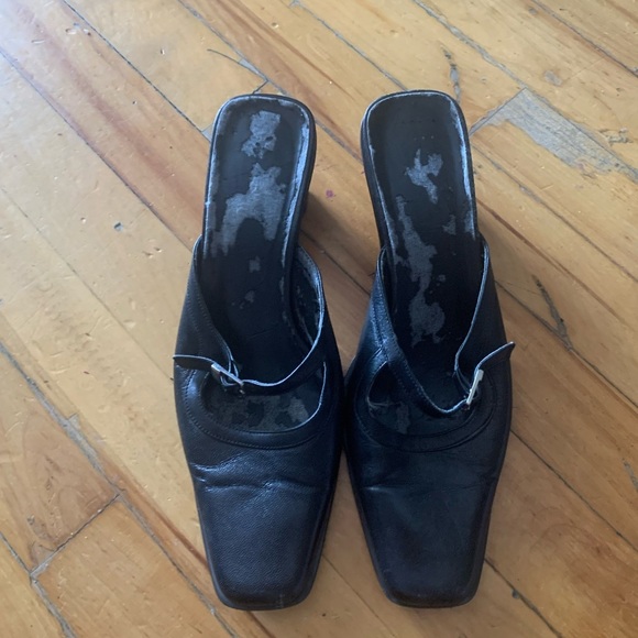 Vintage Mary janes kitten heel mules - Picture 2 of 8